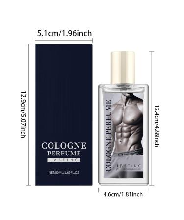 Men's Charm Light Perfume Spray Long Lasting Fresh Fragrance Elegant Light Elegant Cologne Wood Eau De Toilette Long Lasting Body Spray Dating Light Perfume For Daytime Evening Wear Choco Musk 50Ml 1# - Buy Online on GoSupps.com
