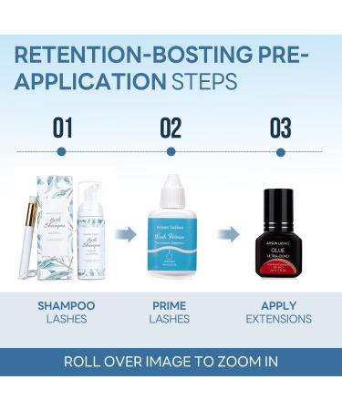 Eyelash Extension Primer 15ml | Professional Rose Primer for Better Adhesion & Retention | Semi-Permanent Extensions - Buy Online on GoSupps.com