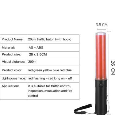 Signal Traffic Wand - 26cm - Red - Buy Online on GoSupps.com