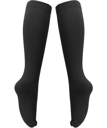 Zerodi Compression Stockings with Zipper for Women | 15-20 mmHg Support for Varicose Veins | Comfortable & Effective (L/XL) - Buy Online on GoSupps.com