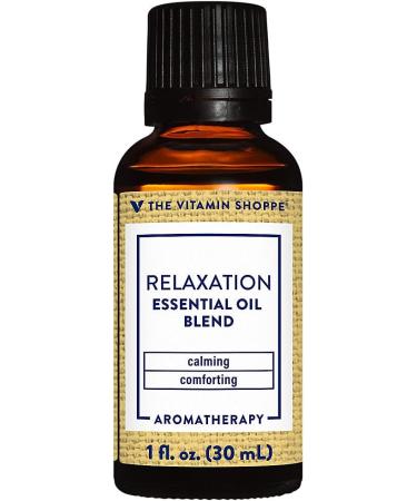 Relaxation Essential Oil Blend - Calming & Comforting Aromatherapy (1 fl. oz.) - Buy Online on GoSupps.com