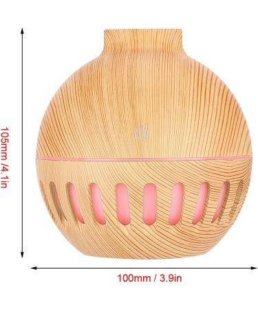 Aromatherapy Diffuser Wood Grain Humidifier Foam Boxing Sticks Diffuser Diffuser Oil 130Ml Diffuser Mute Humidifier Portable USB Cool Mist Humidifier (Light Light Wood Grain - Buy Online on GoSupps.com
