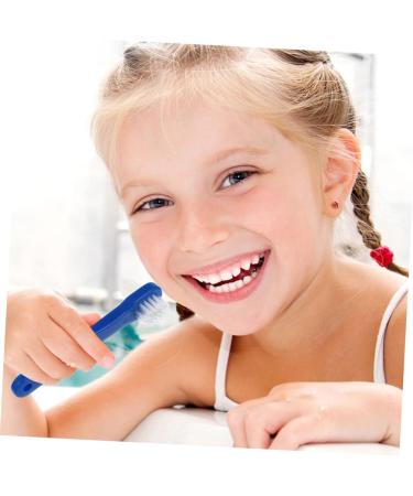 Partykindom 18-Piece Double-Headed Toothbrush Set for Travel & Camping | Prosthesis & False Teeth Cleaner - Buy Online on GoSupps.com