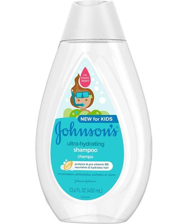 Johnson's Baby Kids Ultra-Hydrating Shampoo 13.6 fl oz - Gentle Cleansing for Soft, Healthy Hair - Buy Online on GoSupps.com