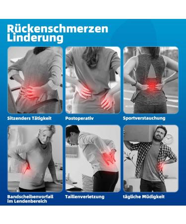 Decompression Lumbar Belt for Waist Support | Posture Correction & Back Pain Relief - Buy Online on GoSupps.com