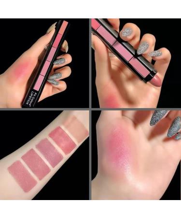 Dulele 10 Colors Matte Lipstick Set - Long Lasting Waterproof Red Lipstick Makeup Kit - Buy Online on GoSupps.com