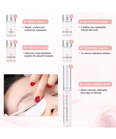 Eyelash Lifting Set - Professional Lash Curling Tools for Salon & Home Use | Semi-Permanent Eyelash Extensions & Lamination Kit - Buy Online on GoSupps.com