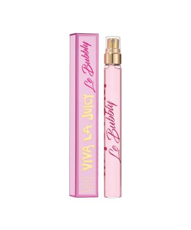 Juicy Couture Viva La Juicy Le Bubbly Eau De Parfum Luxury Women's Perfume with Notes of Champagne Inspired Pink Berries Gardenia Jasmine & Amber - Fruity & Sweet EDP Spray 0.33 Fl Oz (Pack of 1)