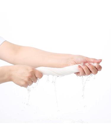 CottCare Natural Purified Muslin Cotton Baby Washcloths 5 Pack - Soft & Absorbent Baby Wipes for Sensitive Skin - 10x10 inches - Buy Online on GoSupps.com