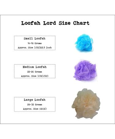 Loofah Lord 20 White and Pink Mixed Assortment Bath Shower Sponge Pouf Mesh - Girls Gift Bag Wholesale - Buy Online on GoSupps.com