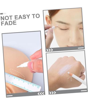 SOIMISS 4 Pi ces Crayon Blanc Yeux pour Eyeliner Kit de Crayons Sourcils Blancs pour Femmes - Buy Online on GoSupps.com