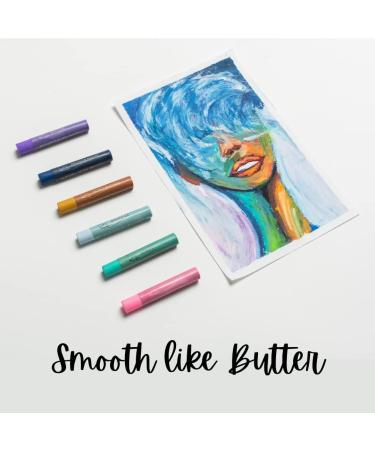 48-Piece Soft Oil Pastels Set - Professional Art Supplies for Drawing - Non-Toxic Classroom Set for Kids - Creamy Texture - Ideal for Artists - Buy Online on GoSupps.com