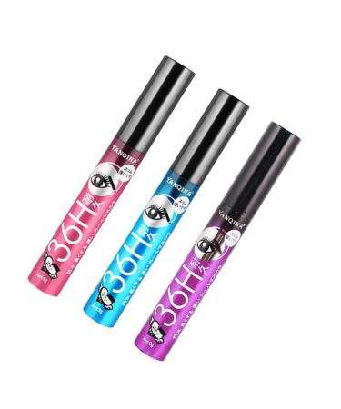 DRESSOOS 3pcs Eyelash Spoolies Eyelash Mascara Extension Mascara Cream Eyelash Mascara