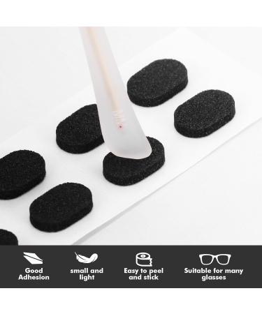 Ouzhou 80 Pairs of Self-Adhesive Anti-Slip Nose Pads for Glasses | Slip-Proof Cushions for Comfortable Wear | Perfect for Sunglasses and Eyewear - Buy Online on GoSupps.com