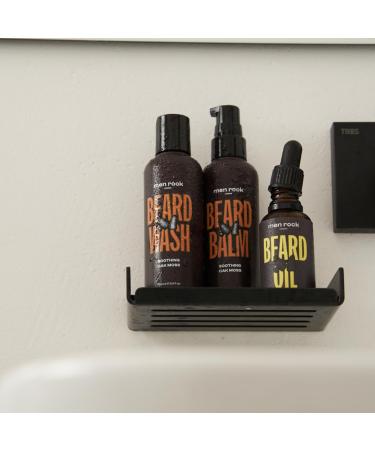 Men Rock Soothing Beard Shampoo 100ml - Soft Moisturising Formula Relieves Itching & Dandruff Oakmoss Fragrance International Shipping Available - Buy Online on GoSupps.com