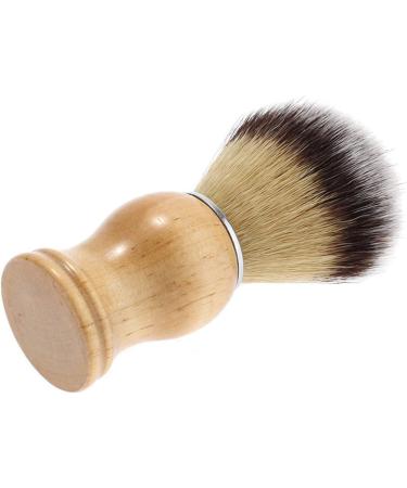 Luxury Shaving Brush Set (2pcs) with Hardwood Handle | Best Men's Barber Shop Tool for a Perfect Shave - Buy Online on GoSupps.com