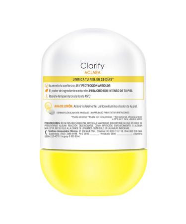 Garnier bi-o Clarify Roll On Antiperspirant Deodorant - 48 Hour Protection - 3 Bottles (Lim n 50mL/1.69 fl oz) | Order Internationally - Buy Online on GoSupps.com