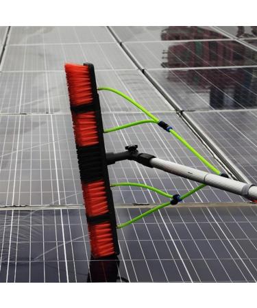 ZQJYMXY Glass Photovoltaic Panel Cleaning Tool High-Rise Cleaning Water Brush Exterior Wall Signboard Door 3/5/6M Extended Telescopic Rod (Color : 6m30cmbrushhead) - Buy Online on GoSupps.com