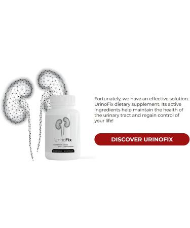 Urinofix (240 Capsules) - Effective Solution for Urinary Incontinence | Healthy Urinary Tract Support - Buy Online on GoSupps.com