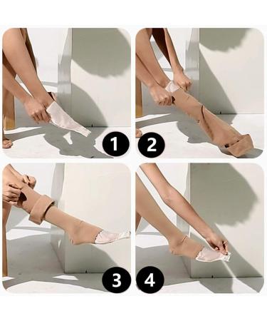 Open Toe Compression Sock Aid - Easy Slide Applicator for Disabled, Elderly, Pregnant - 2 Pcs - Buy Online on GoSupps.com