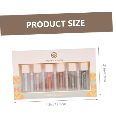 Mipcase 12 Pcs Shimmer Eyeshadow Set | High Pigmented Glitter Eye Makeup & Accessories | Long Lasting Miss Highlighter Liquid Cosmetics - Buy Online on GoSupps.com