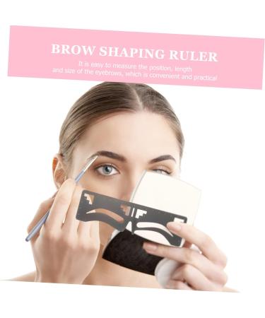 Beavorty 6 Pcs Eyebrow Ruler Molds Eyebrow Shaping Stencil Eyebrow Makeup Tools Eyebrow Trimming Card - Buy Online on GoSupps.com