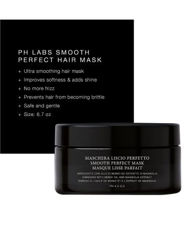 PH Labs Smooth Perfect Mask - Intense Smoothing Hair Mask for Frizzy Hair - 6.7 oz - Buy Online on GoSupps.com