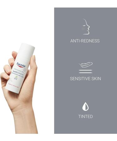 Eucerin Anti-Redness Concealing Day Cream - SPF25 50ml | Reduce Redness and Protect Skin - Buy Online on GoSupps.com