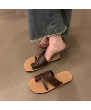 Buy Women's Orthopedic Bunion Sandals - Casual & Breathable Bunion Correction Shoes for Summer Hiking & Beach - Size 6 Brown - Buy Online on GoSupps.com