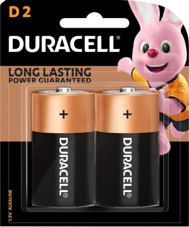 Duracell - Alkaline Battery Size D - Buy Online on GoSupps.com