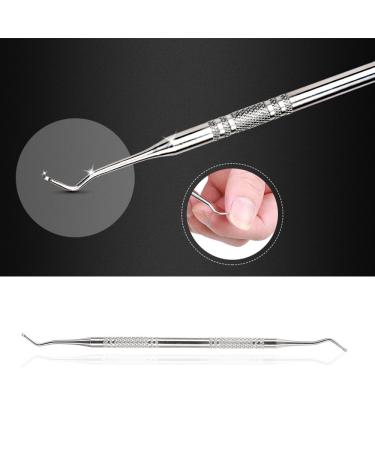 Baugger Nail Implant | Ingrown Toenails Lifter & Double Sided Correction Tool | Stainless Steel Manicure & Pedicure Cleaner - International Shipping Available - Buy Online on GoSupps.com