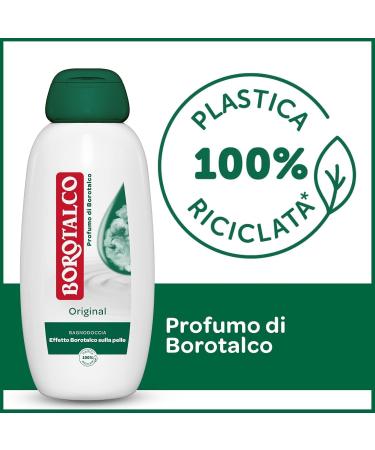  Italian Gourmet E.R. Borotalco Original Bath & Shower Gel with Borotalc Scent Formula with Moisturizers Borotalc Effect on Skin Dermatologically Tested 6 x 450 ml + Italian Gourmet Powder 400 g - Buy Online on GoSupps.com