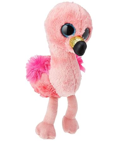TY 36848 Gilda Pink Flamingo-Beanie BOOS Multicolored 15 cm Flamingo Gilda
