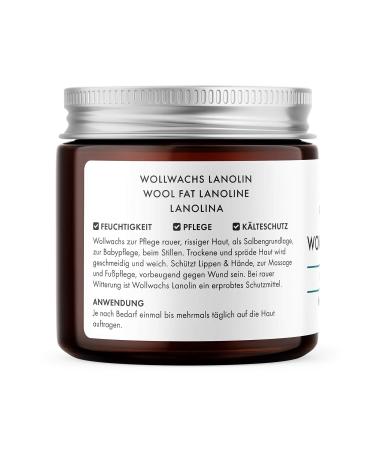 Pureature Wool Wax (Lanolin) 60ml - Natural Moisturizer for Skin & Hair | International Shipping Available - Buy Online on GoSupps.com