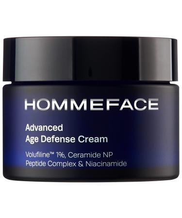 HommeFace Advanced Age Defense Anti-Aging Day & Night Face Cream for Men 1.76 oz