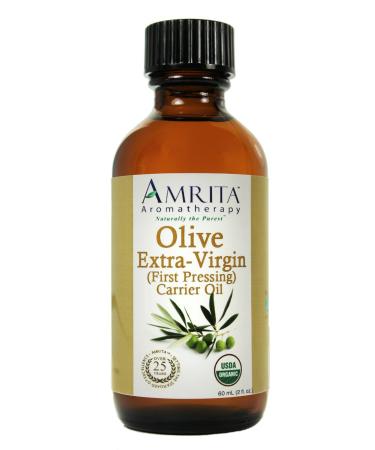 Organic Olive Oil Extra Virgin - First Pressing Carrier Oil - A Base Oil for Aromatherapy Massage Essential Oils & More - Size: 240ML 8.1 Fl Oz (Pack of 1)