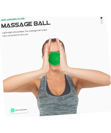 Toddmomy Fascia Massage Balls Set - Trigger Point Muscle Relief Lacrosse Balls for Hand & Back Pain TPE Fitness Tool for Soothing Relief - Buy Online on GoSupps.com