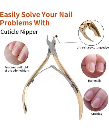 Professional cuticle nails stainless steel cuticle sticks cuticle nails with double pins for storage cuticle sticks for removing cuticles - Buy Online on GoSupps.com