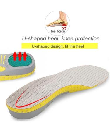 CSCDD Orthotic Insoles - Arch Support & Flat Foot Shoe Pads | Small Size PVC Inserts for Comfort & Relief - Buy Online on GoSupps.com