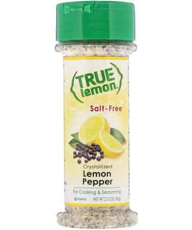 True Lemon Pepper Seasoning (2 Pack) - Natural Ingredients, Salt-Free, Gluten-Free - Buy Online on GoSupps.com