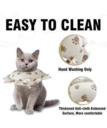 Inflatable Dog Cone Collar for Dogs and Cats | Soft Alternative to E-Collar After Surgery | Adjustable Multicolor Design | Medium Size - Buy Online on GoSupps.com