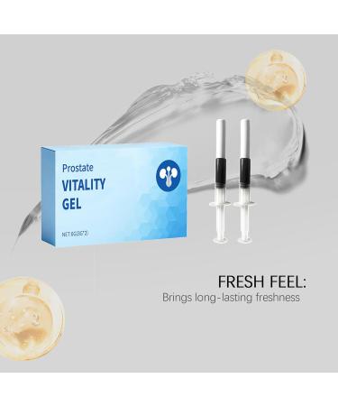 Prostate Vitality Gel for Men Gentle Freshness & Daily Comfort Support Mild Formula for Private Care Easy-Use Clean Gel 6g(3) - Buy Online on GoSupps.com