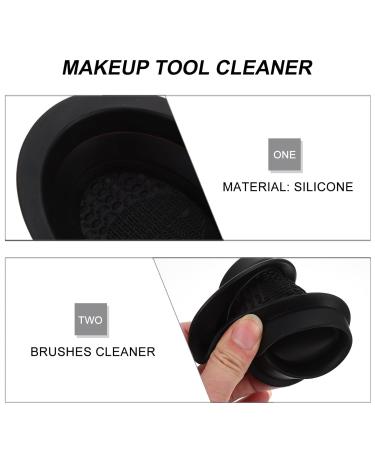 Best Makeup Brush Cleaner & Scrubber Mat | Silicone Cleaning Bowl for Cosmetics - Buy Online on GoSupps.com