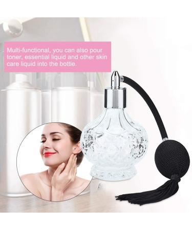Retro Refillable Perfume Bottle 80ml - Unique Carved Atomizer with Tassel - International Shipping Available - Buy Online on GoSupps.com