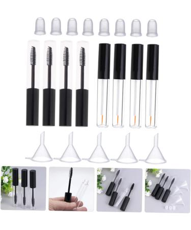 Healvian 1 Set Empty Eyelashes Mini Lip Transparent Eyeliner Tubes Cosmetics Transfer Tools Wands Plastic - Buy Online on GoSupps.com