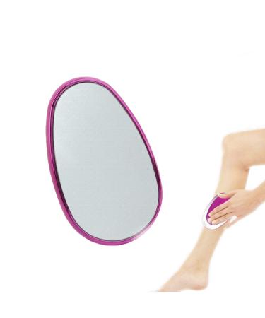 Crystal Hair Eraser Painless hair removal tool arm and thigh exfoliation Men's and women's hair removal device (rose gold)