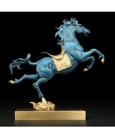 Buddha Statue/Buddha Figurines Statue Copper Chinese Zodiac Horse Statue Home Decoration Best Housewarming Opening Gift Collectible Figurines 11.8 Inch Height (Blue/Red) Buddha Statue Decora (Mug) - Buy Online on GoSupps.com