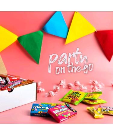 Assorted Candy Party Mix Variety Pack - 60 Count Plus | Halloween Fun Size Care Package with Gummies, Lollipops, Sour Patch, and More | Bulk Treats for Loot Bags, Stocking Stuffer, Pi ata | Individually Wrapped - Buy Online on GoSupps.com
