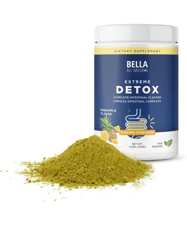 Buy Bella All Natural Extreme Detox Powder (Pineapple) - International Shipping Available - Buy Online on GoSupps.com