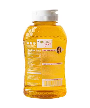 Wholesome Yum Zero Sugar Honey Substitute - Keto Friendly with Monk Fruit & Allulose | 11 oz Bottle - Buy Online on GoSupps.com